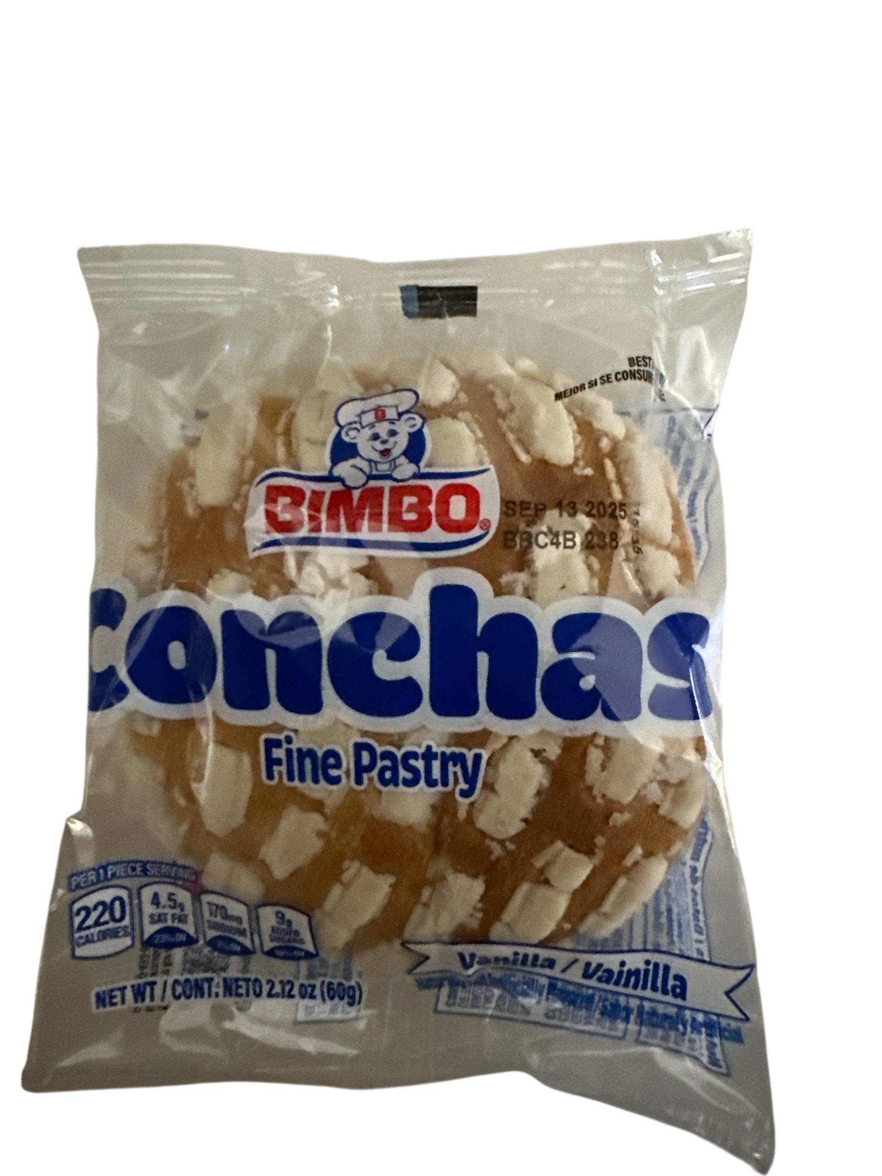 Bimbo - Conchas, single, 2.12 oz