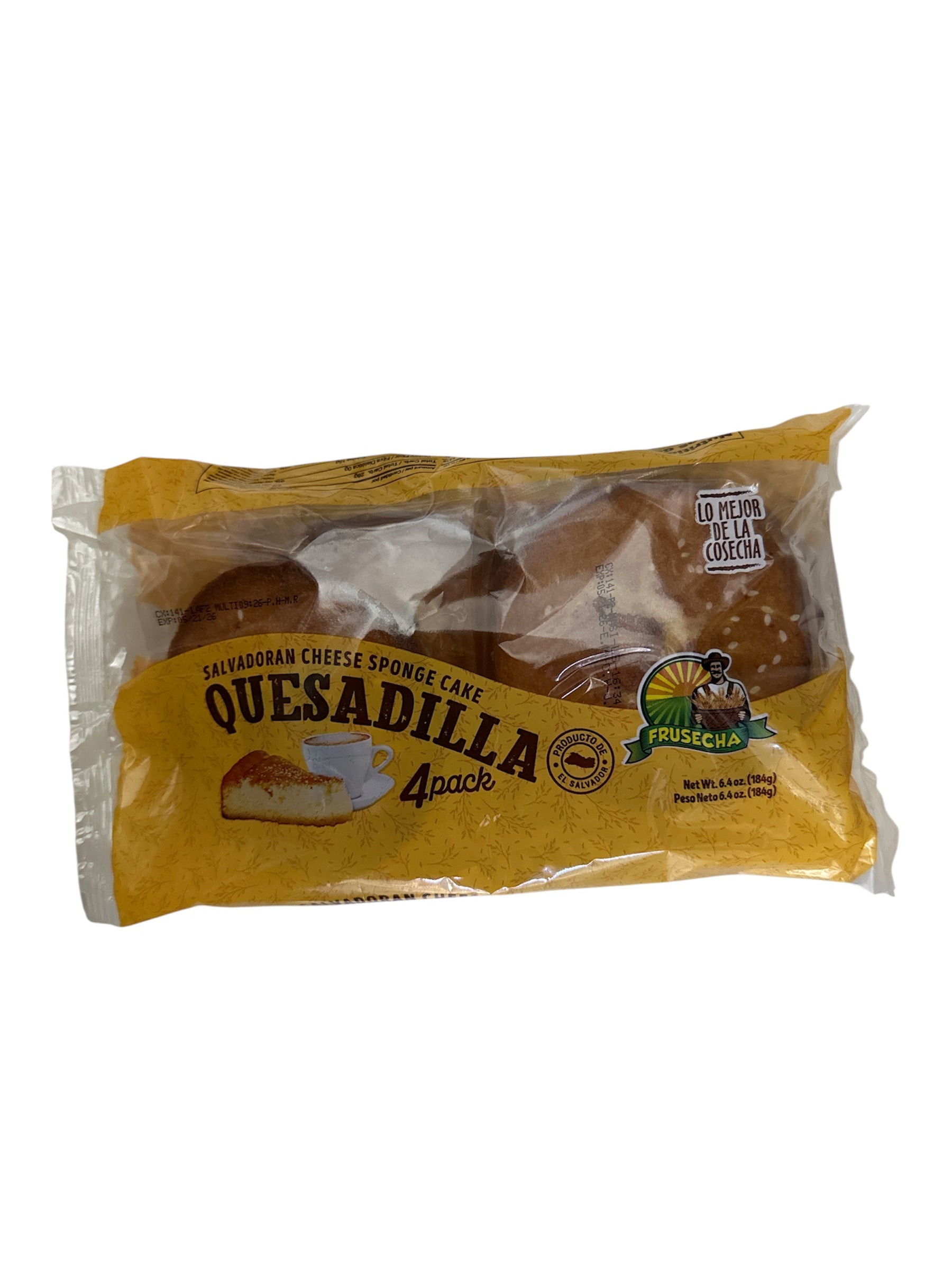 Frusecha- Quesadilla, Pack of 4, 6.4 oz