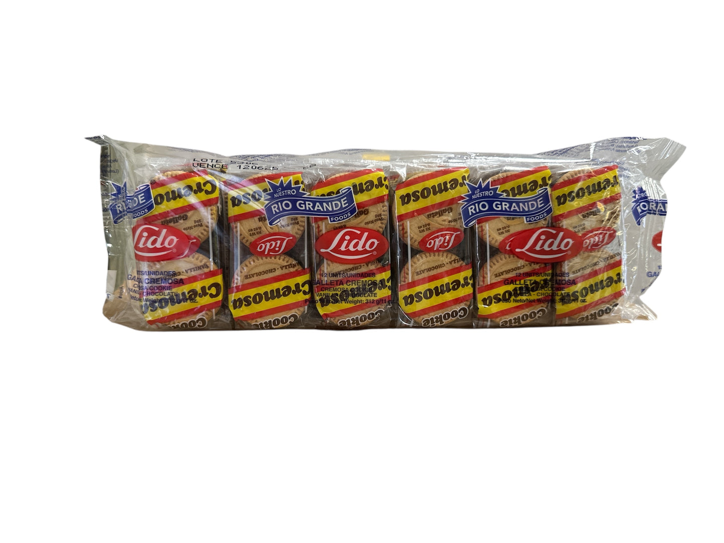 Lido - Galleta Cremosa, 11 oz