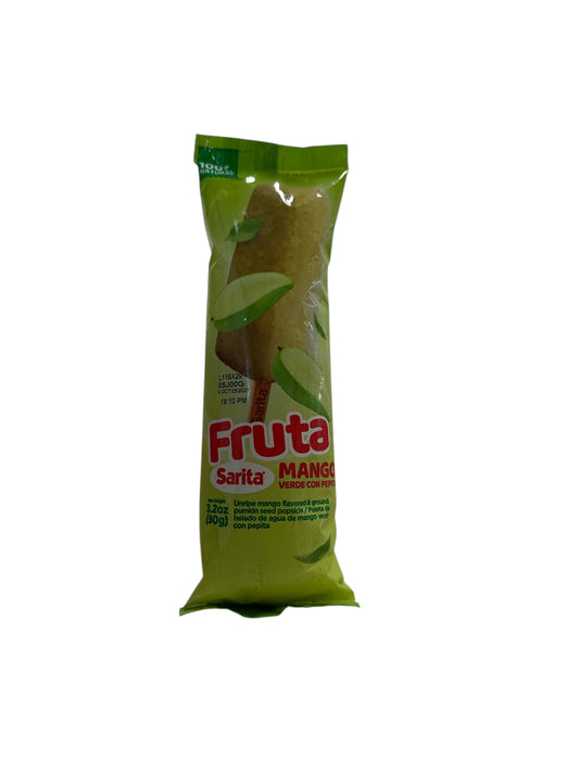 Sarita- Mango w/ pumpkin seed Flavored Popsicle, Single Piece