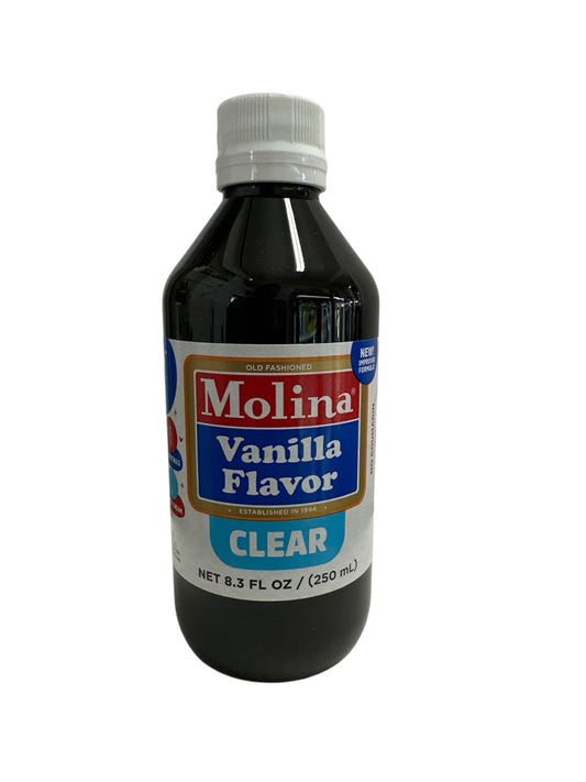 Molina - Mexican Clear Vanilla flavor, 8.3 oz