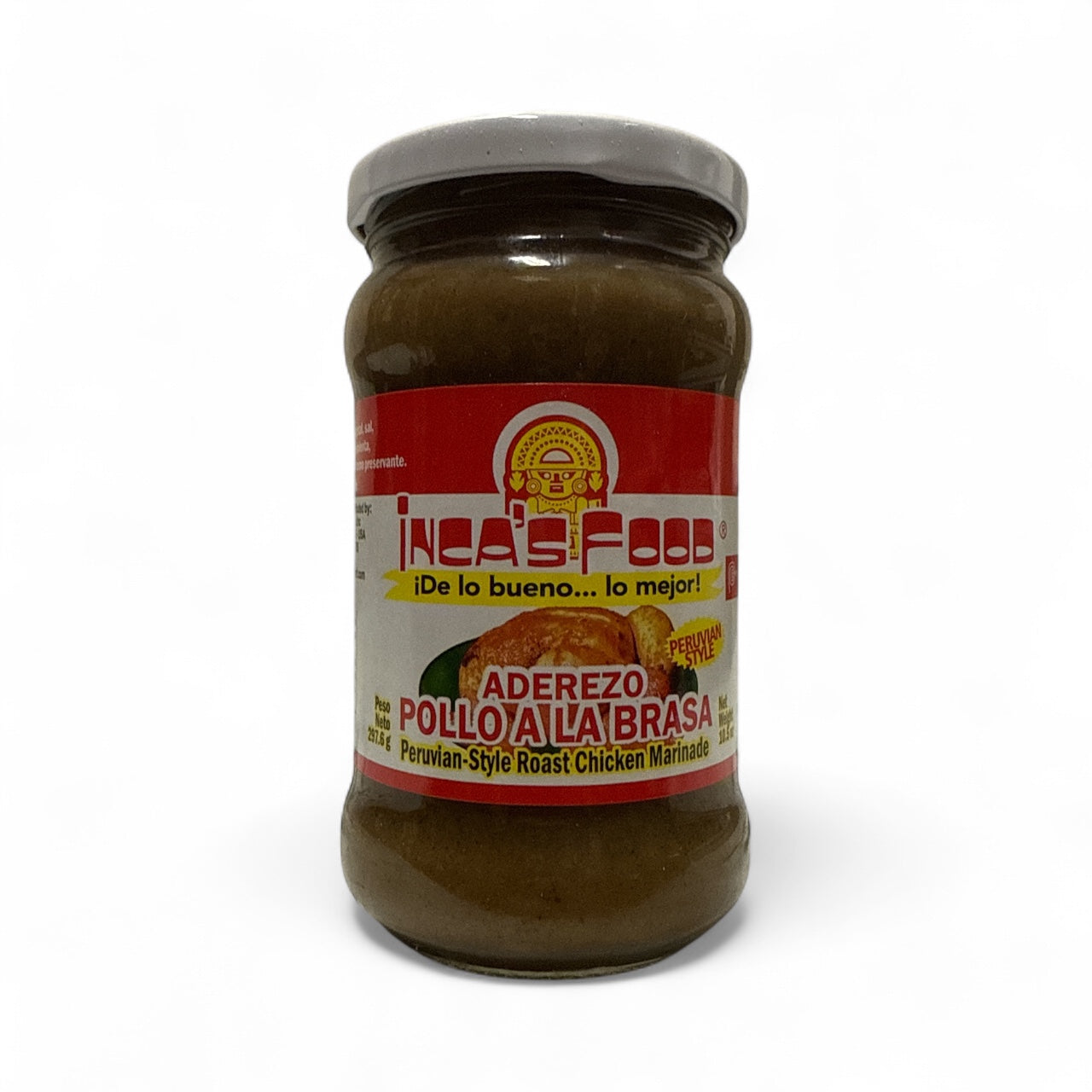 Inca's Food - Aderezo de pollo a la brasa, 7.5 oz, Single Jar