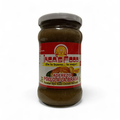 Inca's Food - Aderezo de pollo a la brasa, 7.5 oz, Single Jar