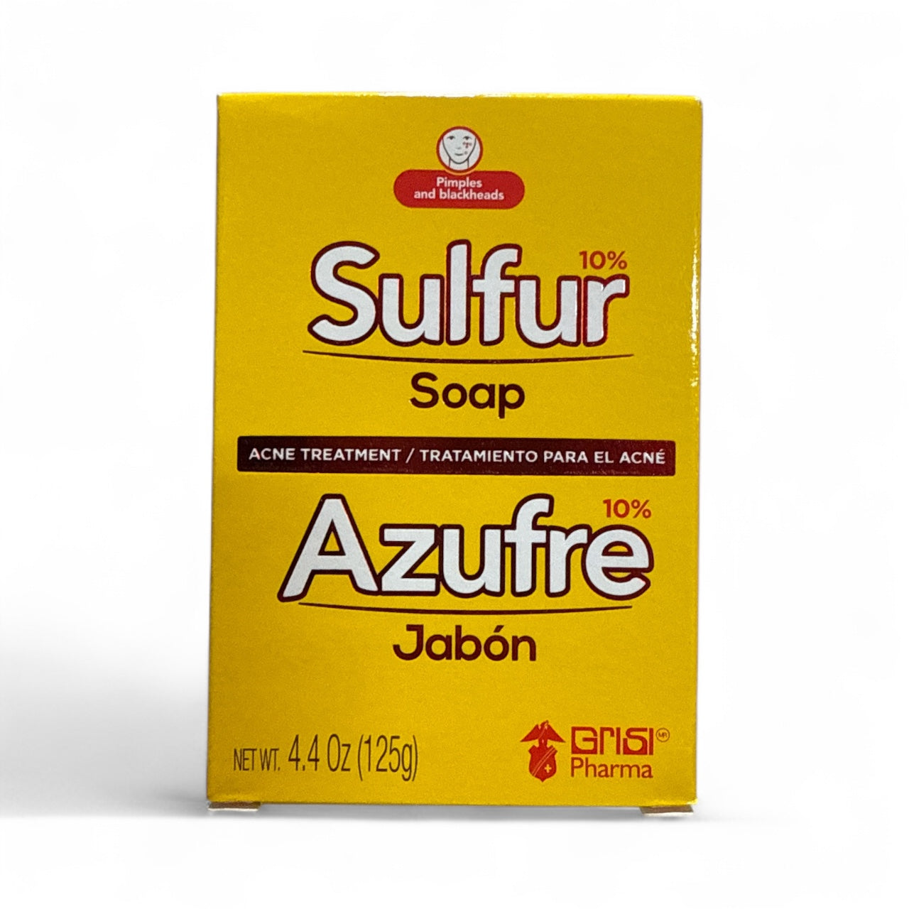 Grisi - Azufre Acne Soap, 4.4 oz, Single bar