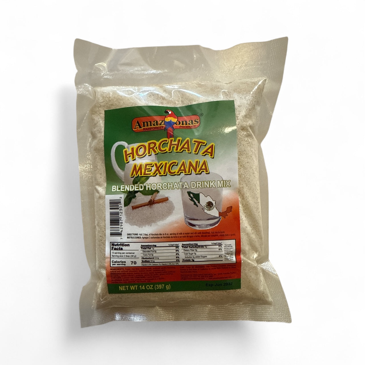 Amazonas - Horchata Mexicana, 14 oz, Single Pack