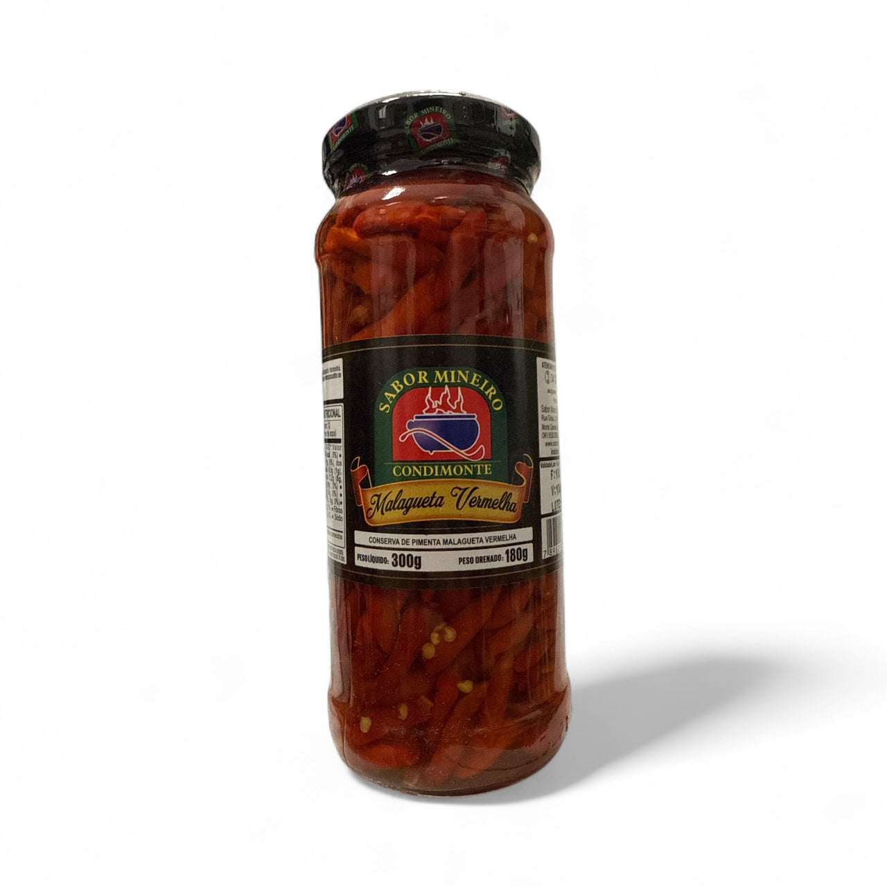 Sabor Mineiro - Pimenta Malagueta, 300grs, Single bottle