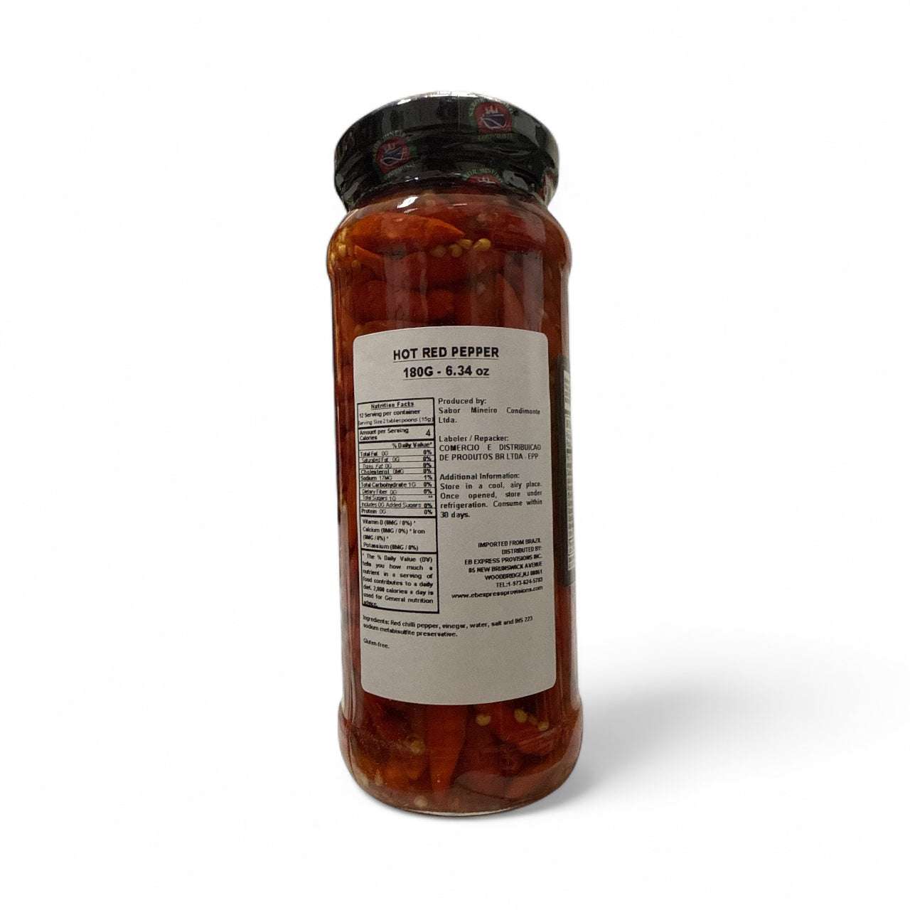 Sabor Mineiro - Pimenta Malagueta, 300grs, Single bottle