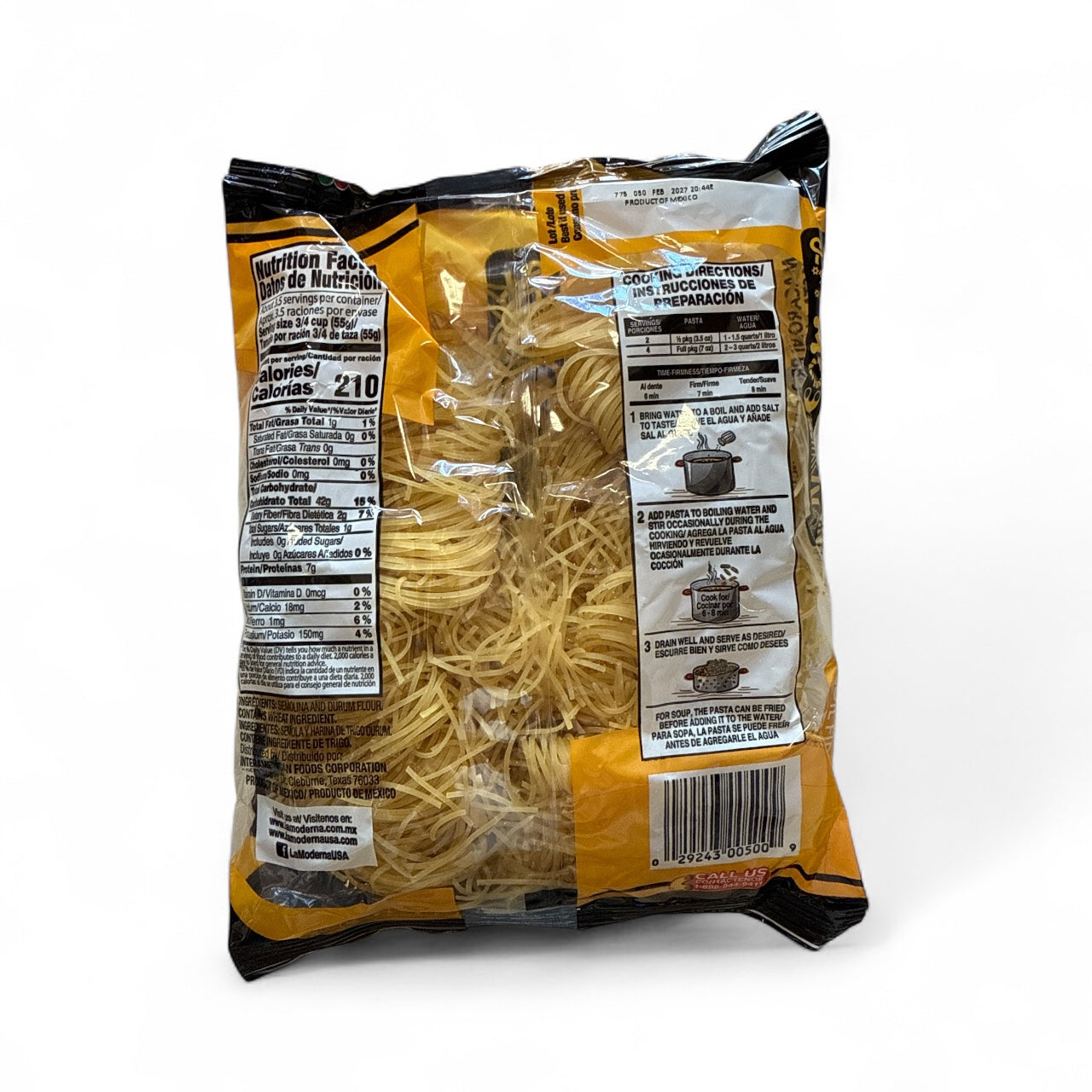 La Moderna - Coil Fideo (6.3oz)