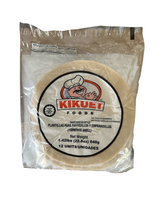 Kikuet - Plantilla blanca (discos), 19oz, 12 pieces