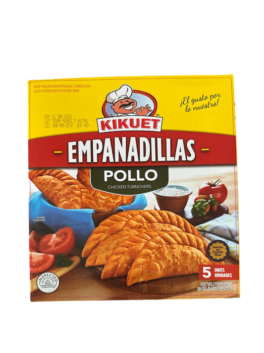 Kikuet - Empanadilla Pollo, 19.5oz, 5 pieces