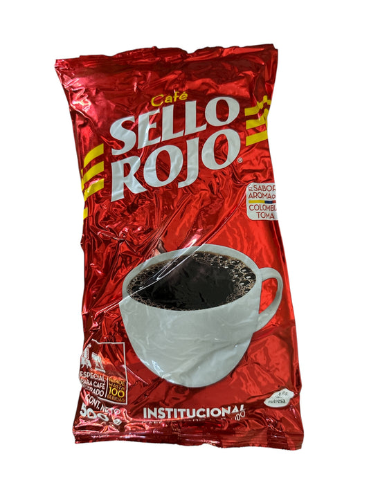 Sello Rojo - Cafe tostado y molido, 500grs