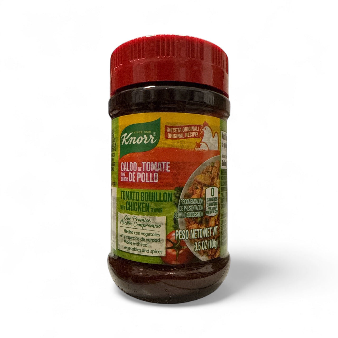 Knorr - Caldo de tomato con sabor de pollo, 3.5oz