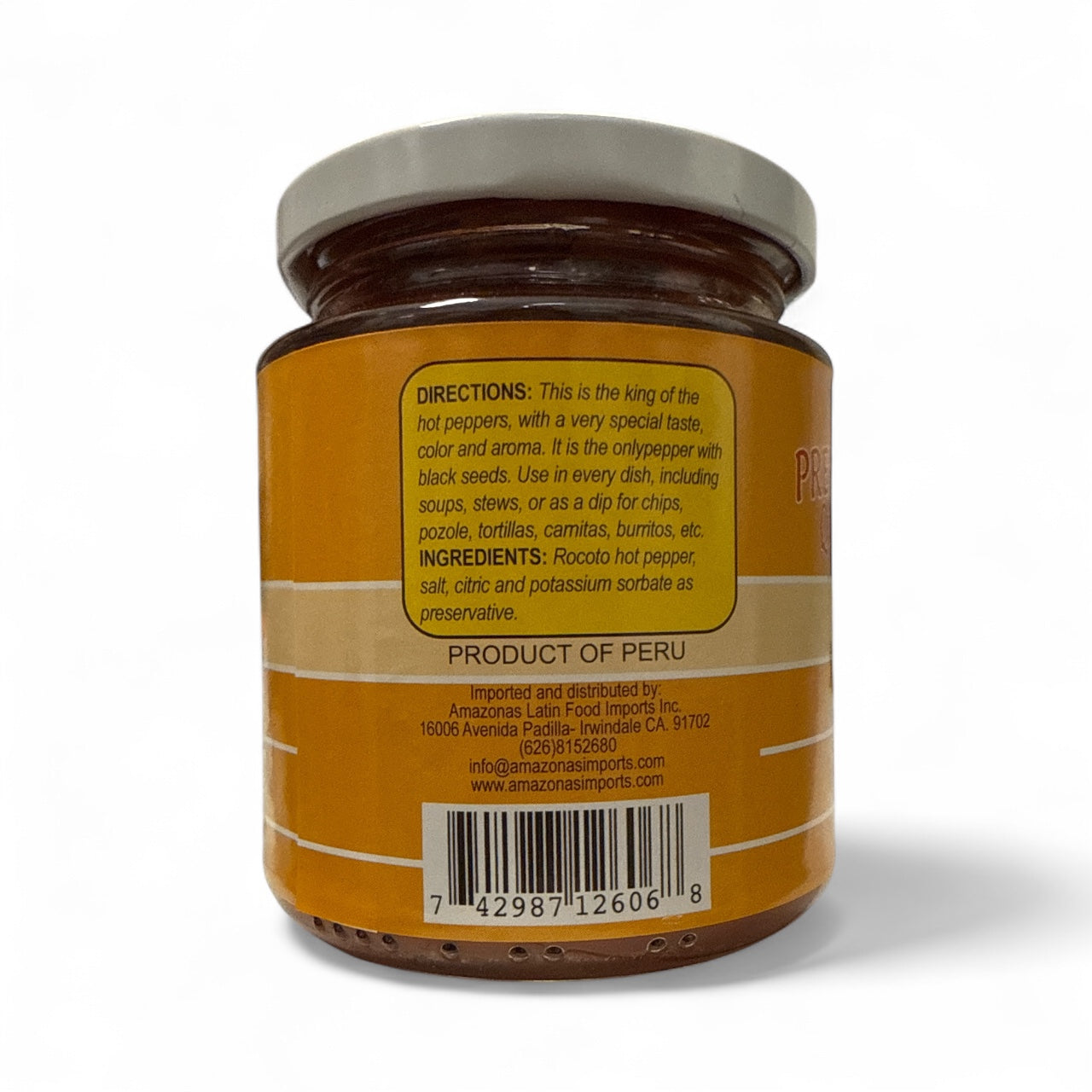 Amazonas - Rocoto Paste, 8 oz, Single Jar