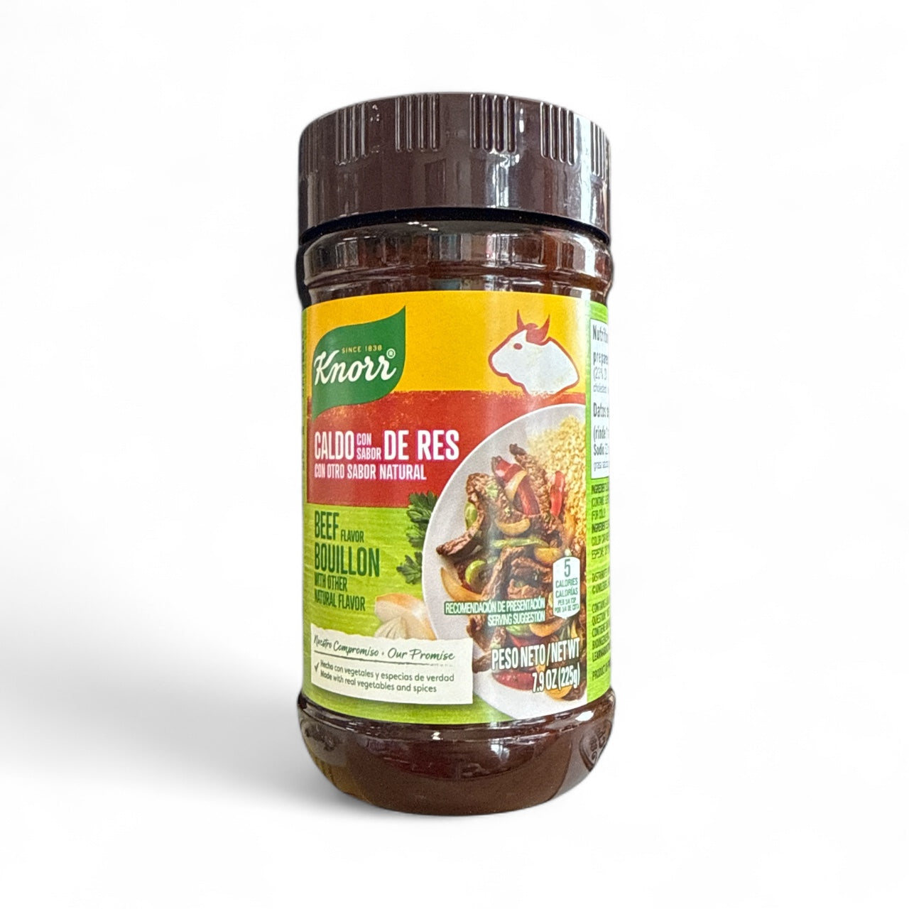 Knorr- Caldo con sabor de res, 7.9 oz, Single Jar