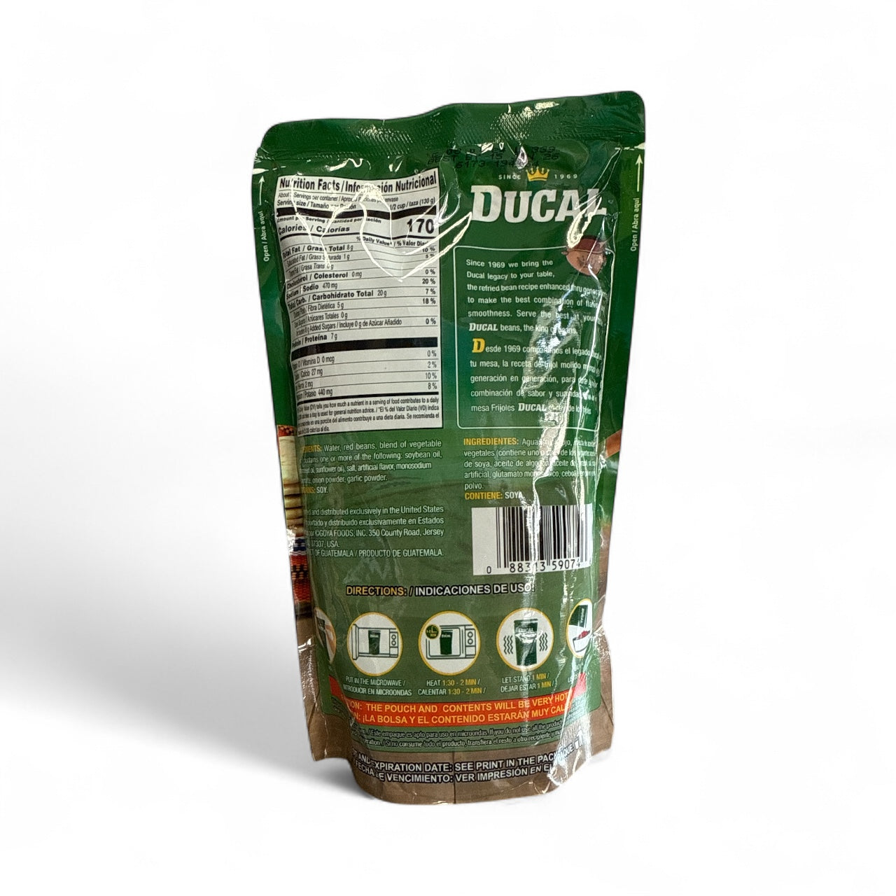 Ducal - Red Beans, 14.1 Oz, Single Doy-Pack