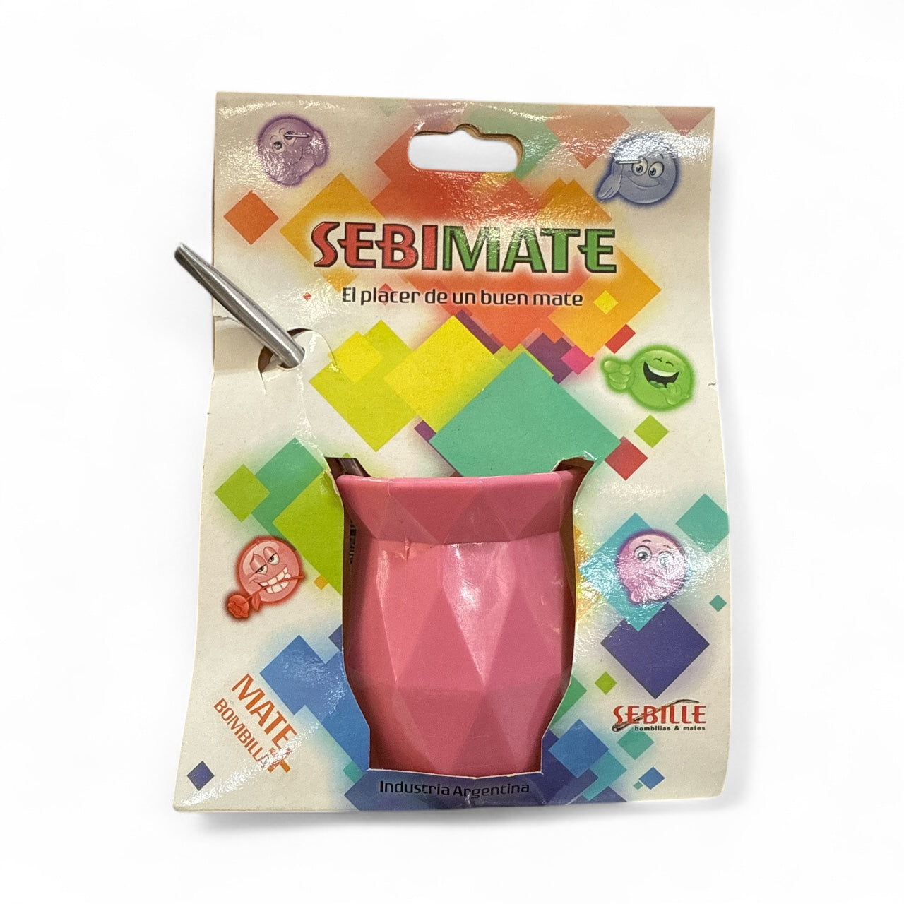 Silicona Mate- con bombilla saca Yerba