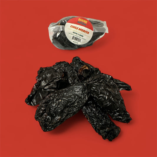 Chile morita, 0.1 lb, single bag