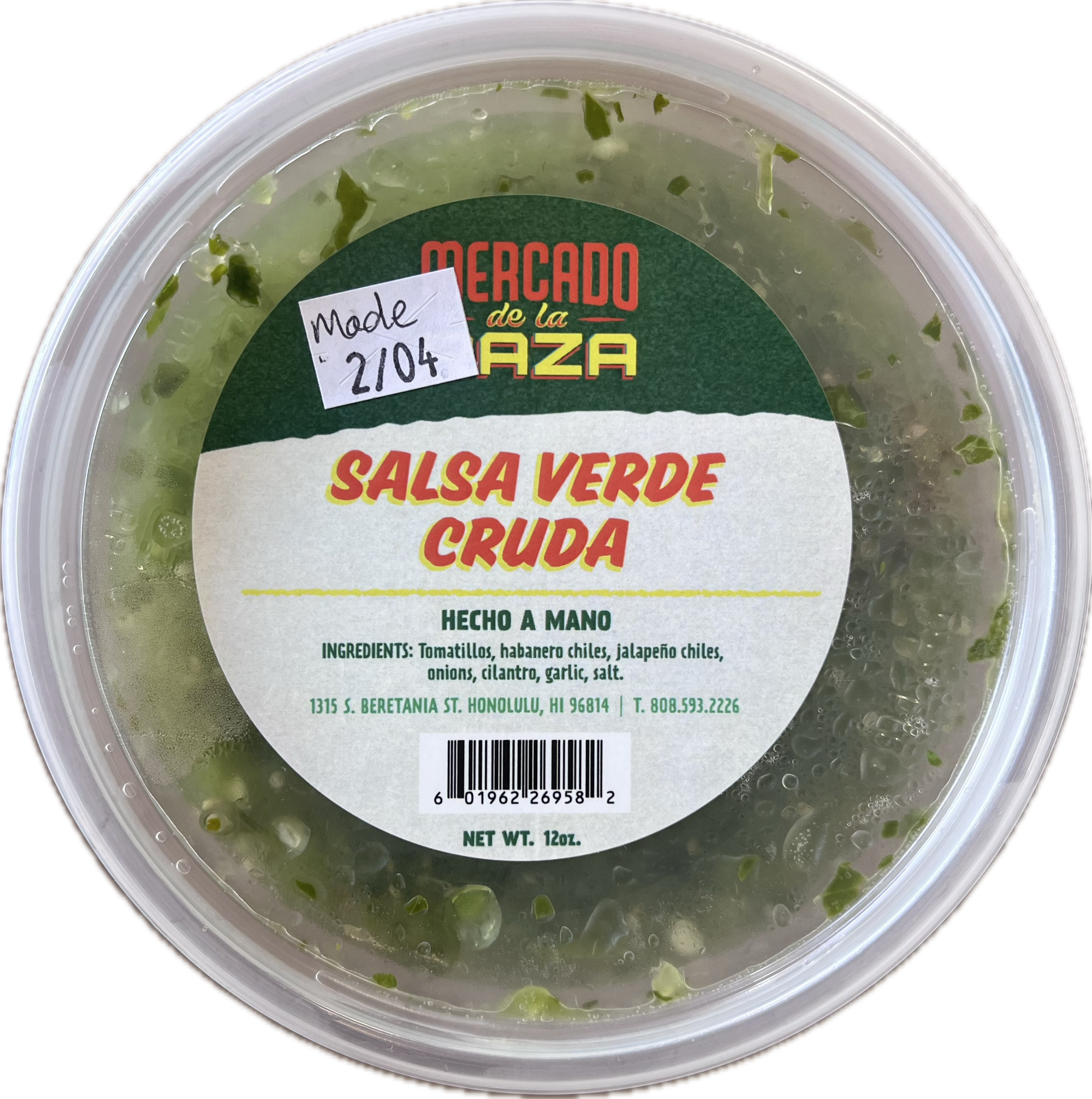 Mercado de la Raza - Salsa Verde Cruda