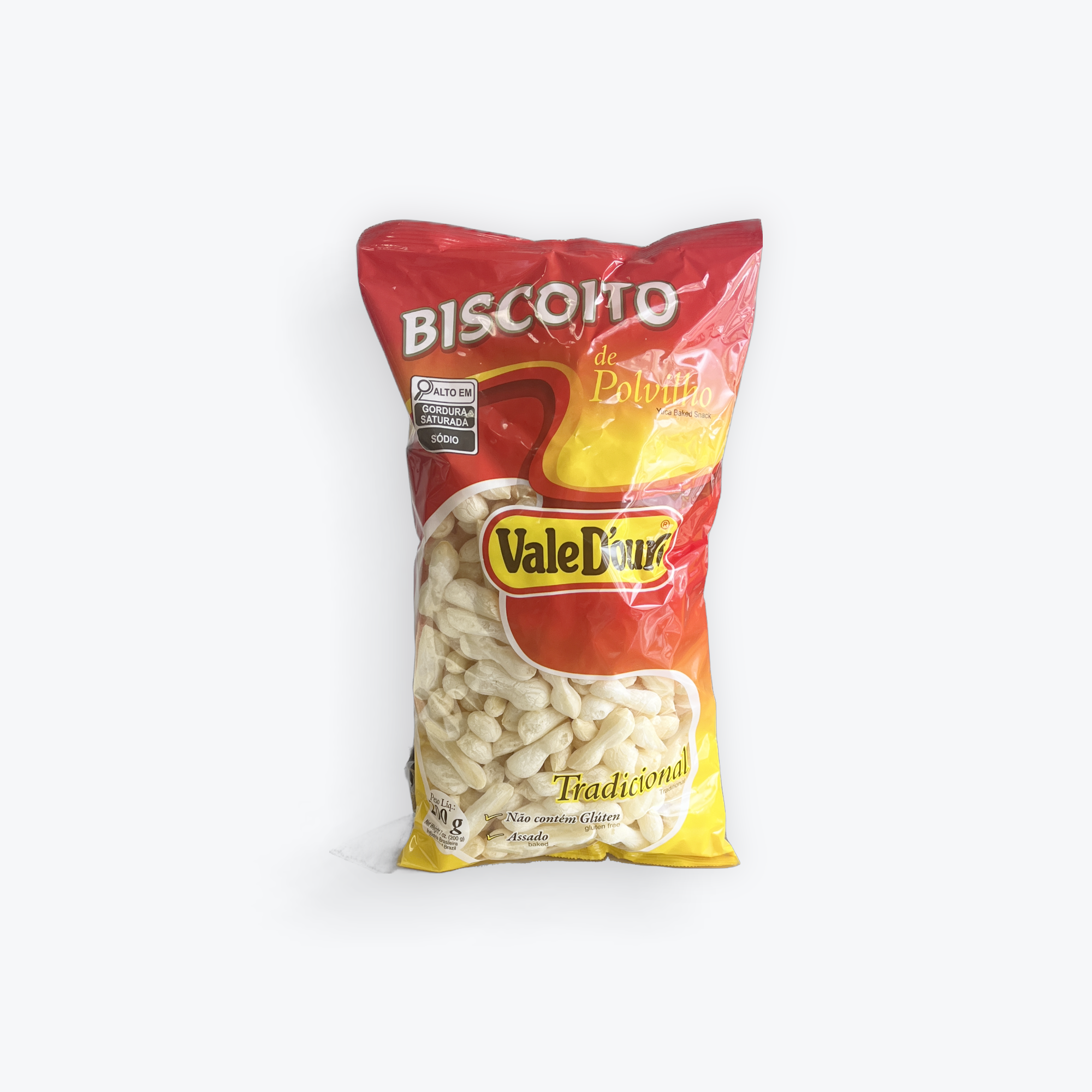 Vale D'ouro - Biscoito Polvilho Tradicional, 7 oz, Single bag