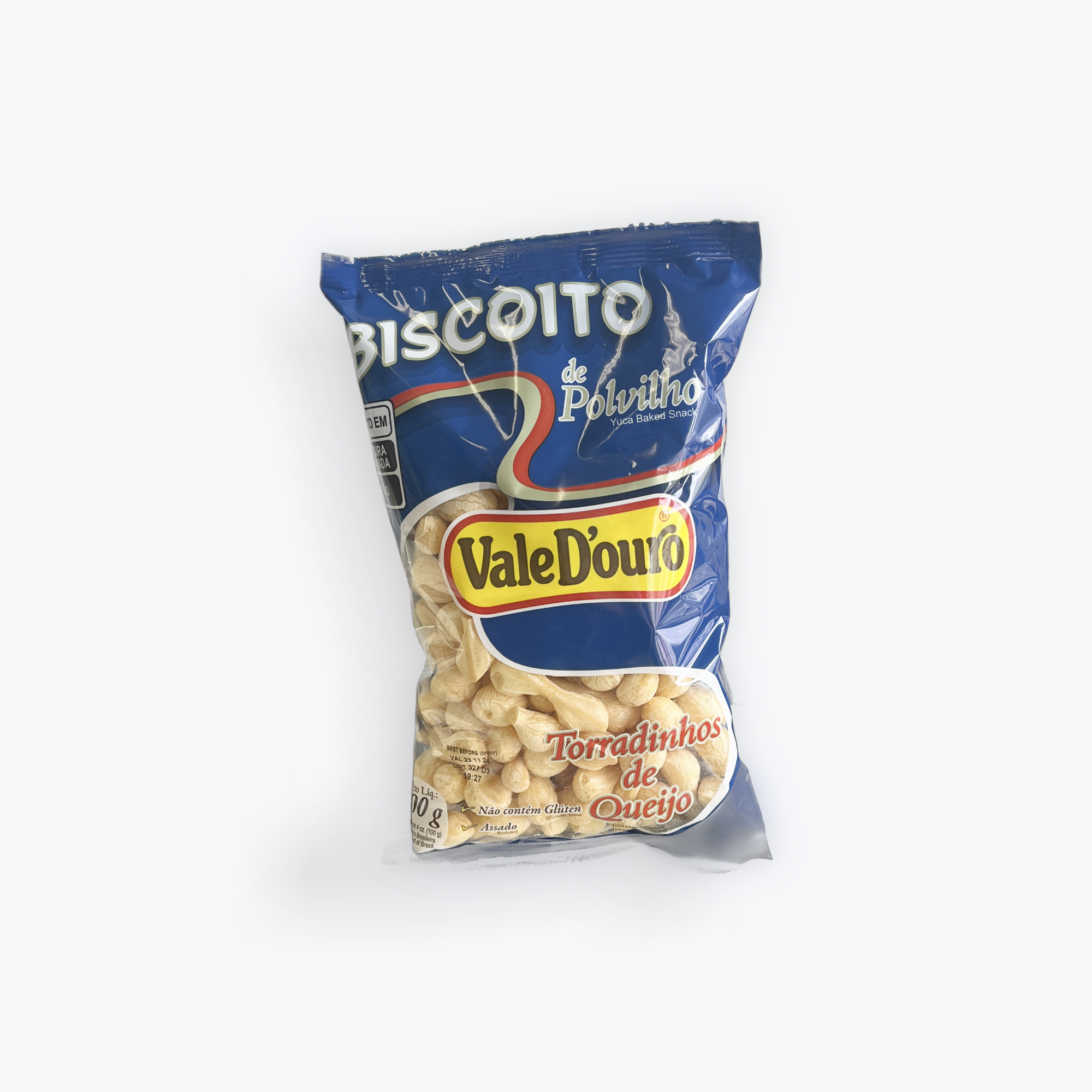 Vale D'ouro - Biscoito Polvilho Queijo, 100 g