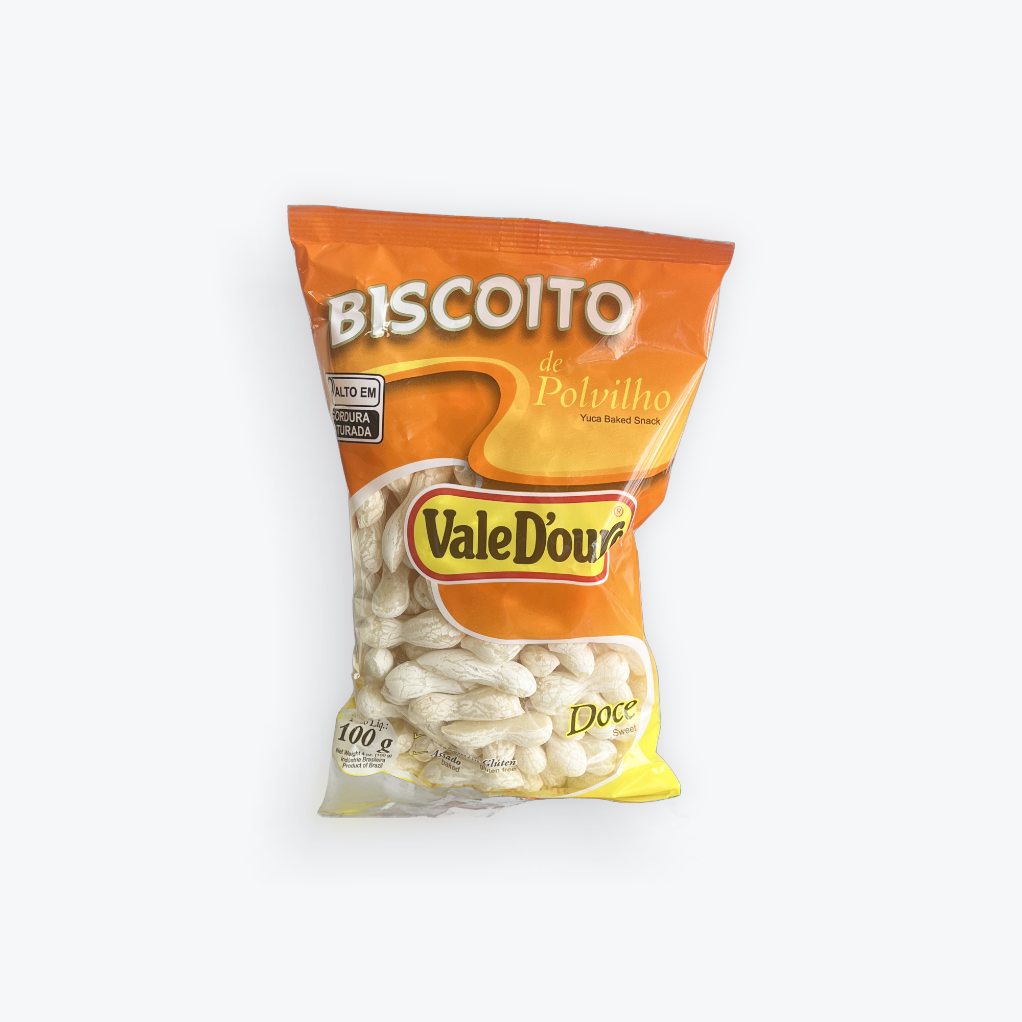 Vale D'ouro - Biscoito Polvilho Doce, 3.5 oz