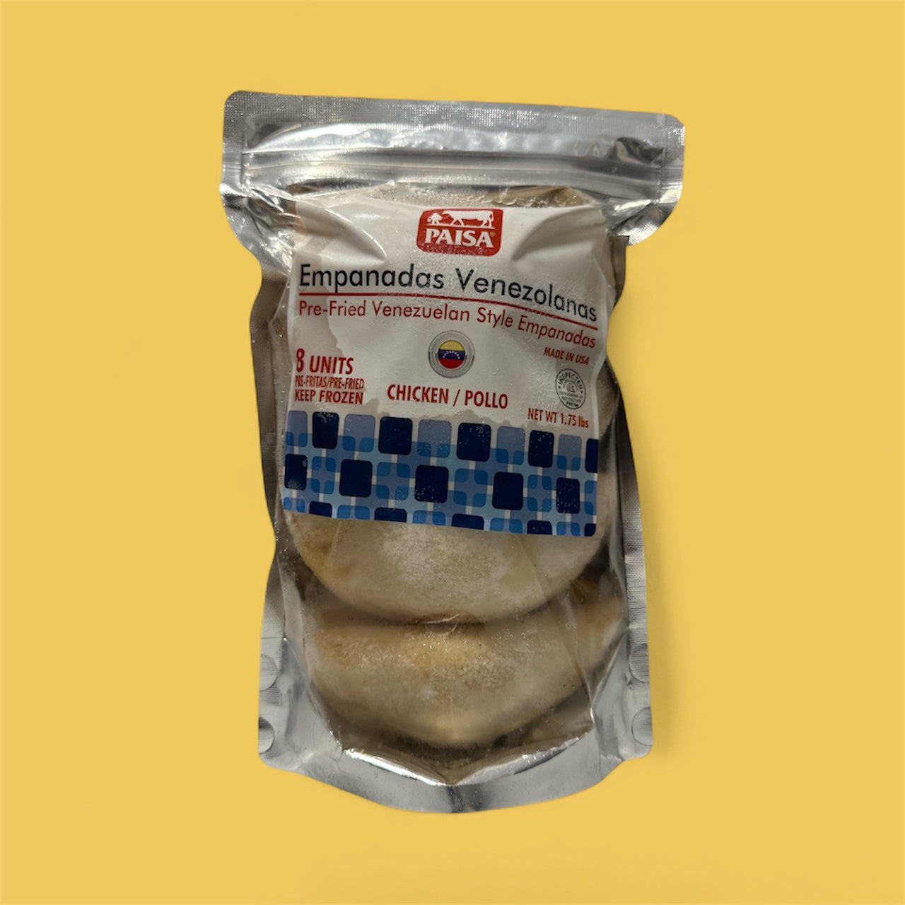 Paisa- Empanada Venezolana Bolsa Pollo