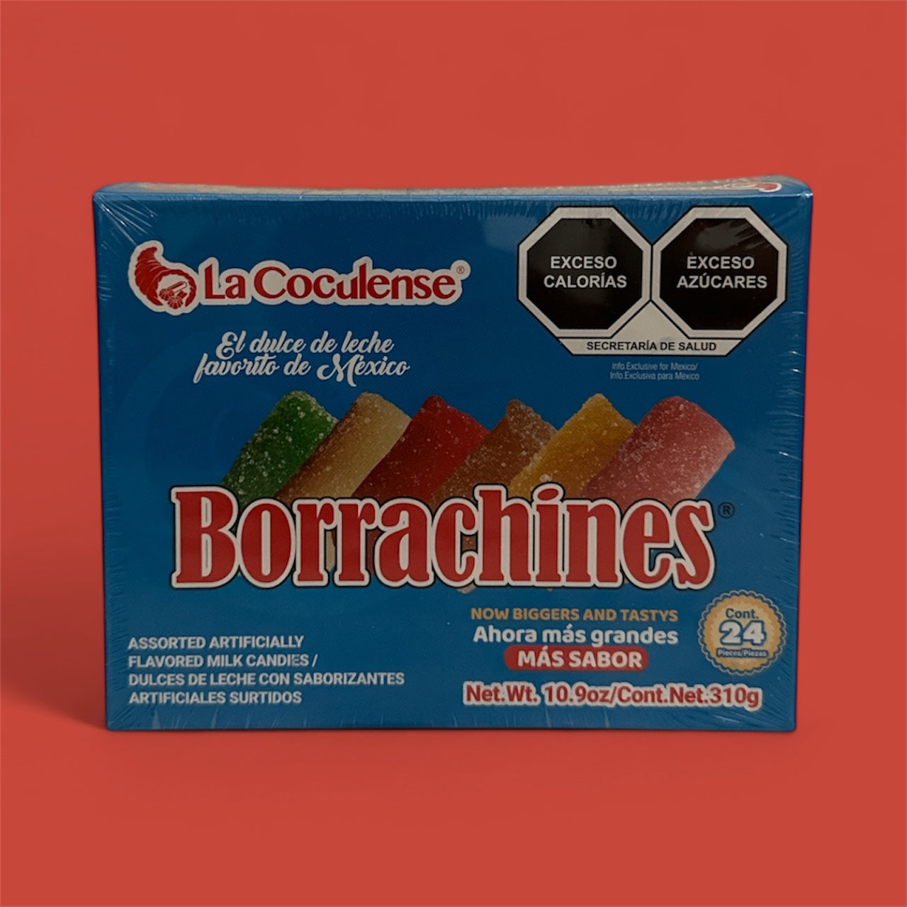 La Coculense- Borrachines sabor Rompope, 24 ct