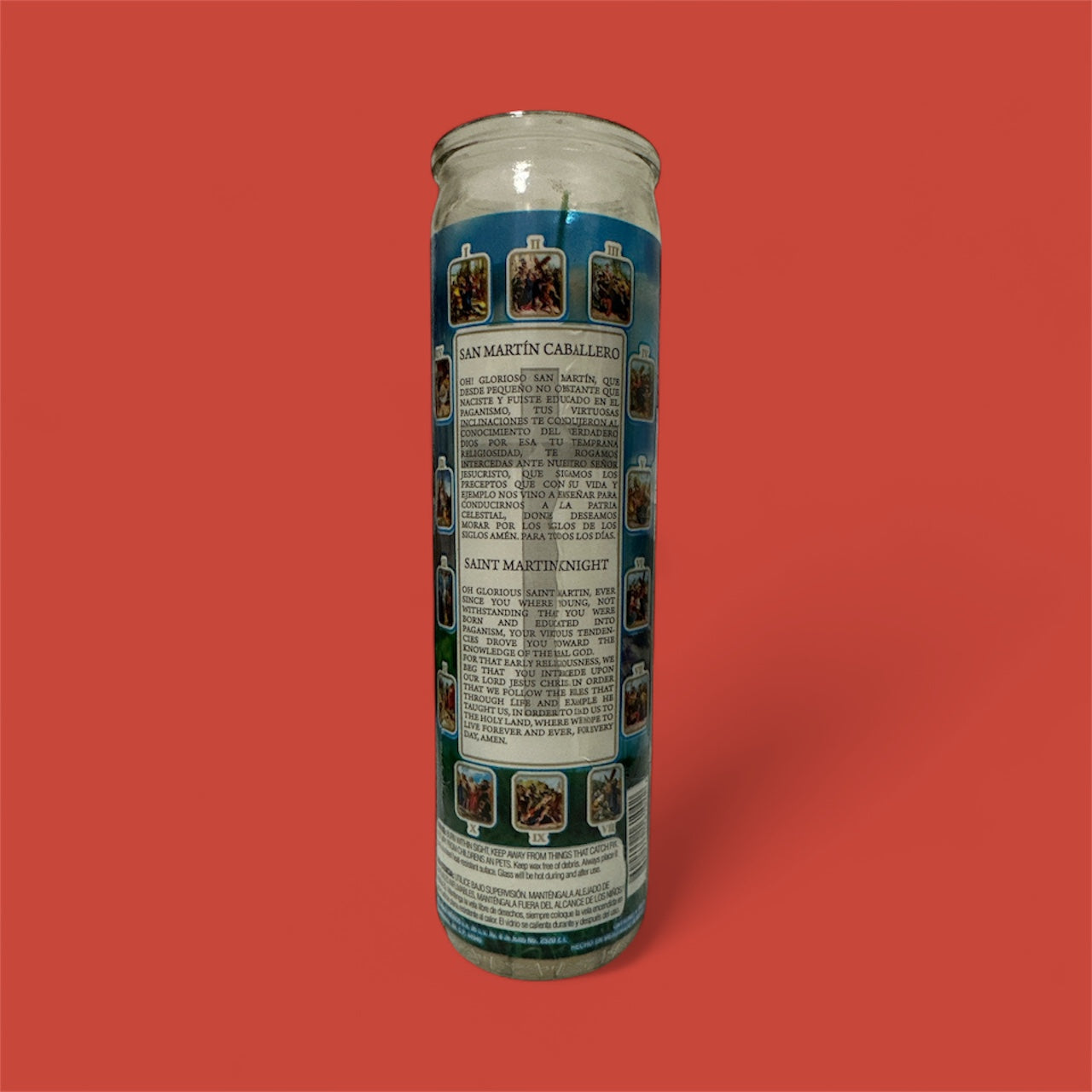 Veladora - San Martín Caballero