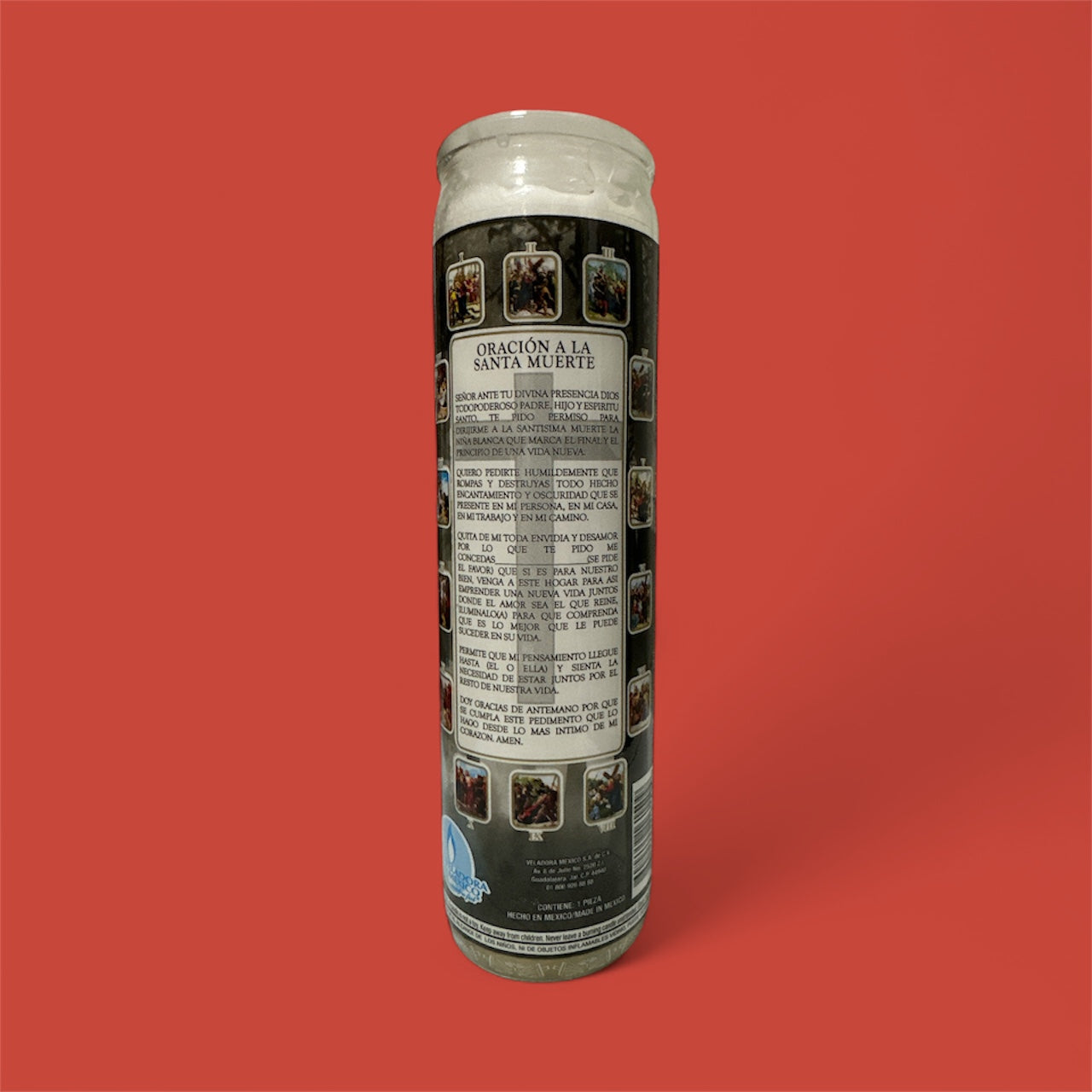 Veladora - Santa Muerte White