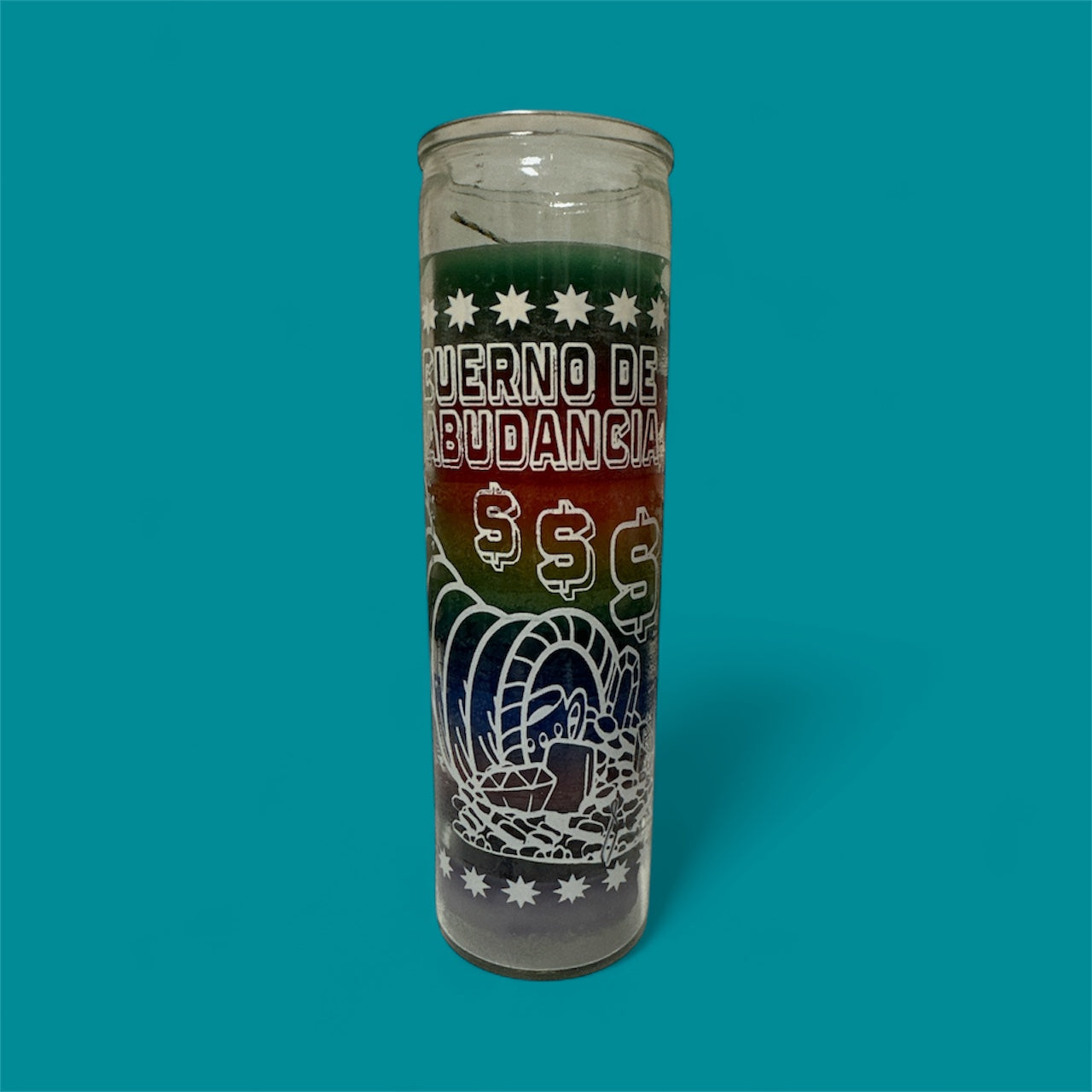 Vela Caja de Cuerno de la Abundancia 7 Colores