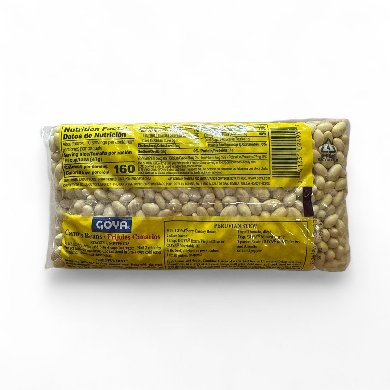 Goya - Canary Bean, 1 Lb, Bag