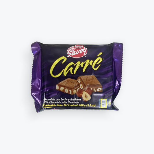 Nestle - Carre Chocolate w/Hazelnut, 3.5 oz, Single Pack