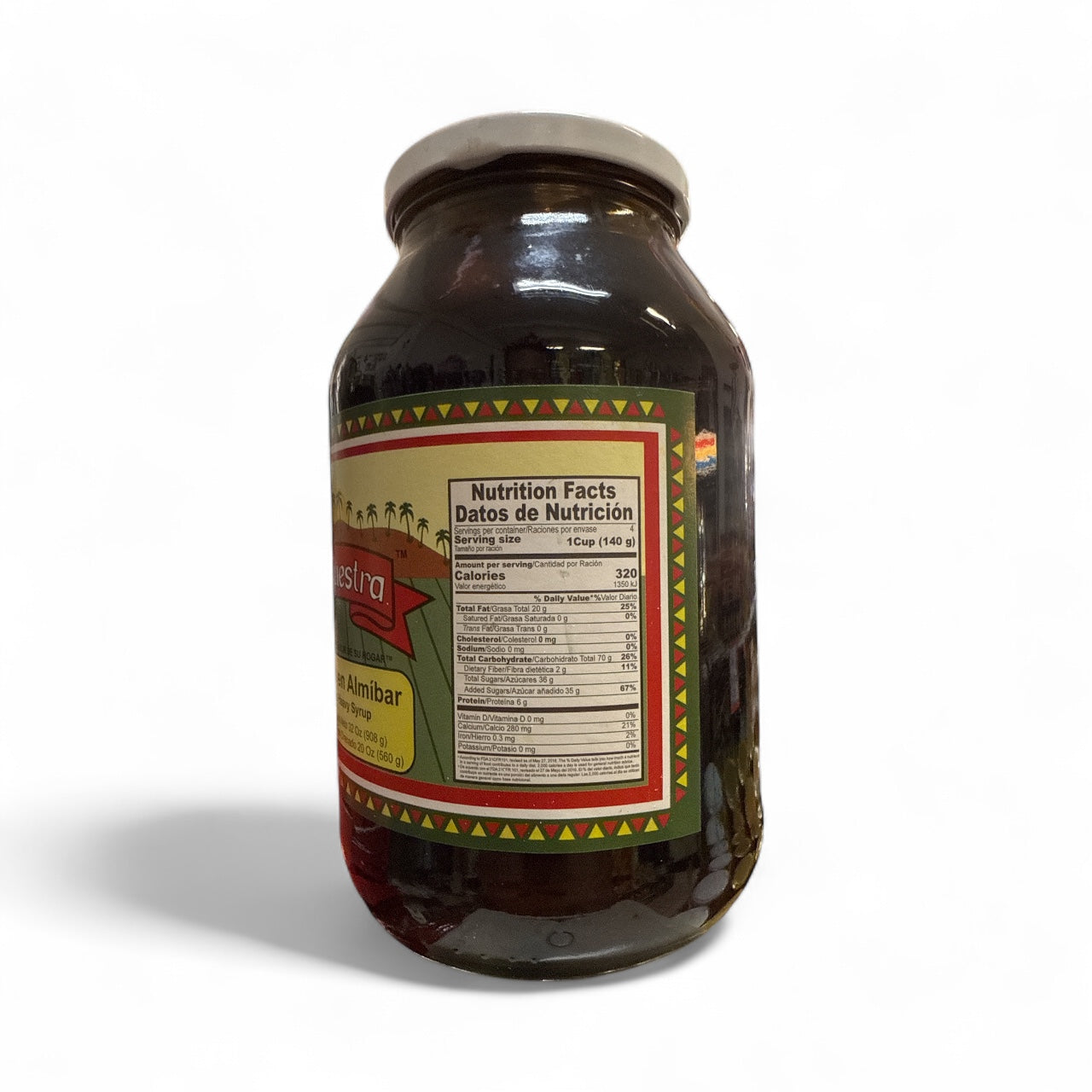 La Nuestra - Coyoles en miel, 32 oz, Single Jar