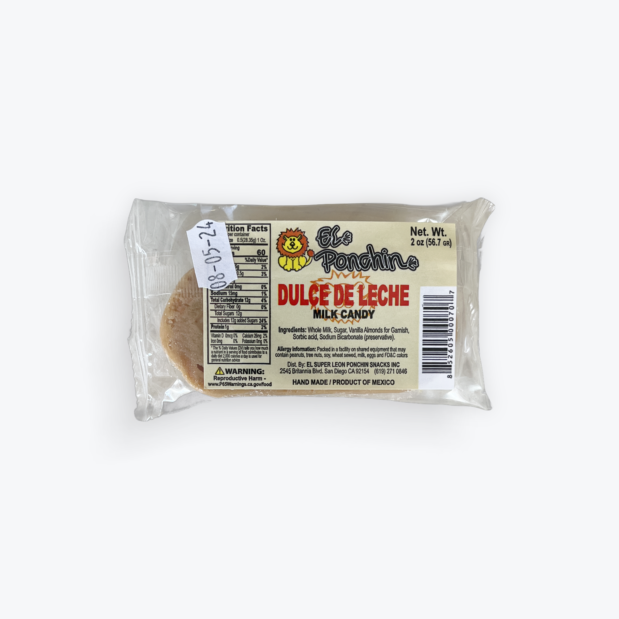 El Ponchin Dulce De Leche, Single Piece