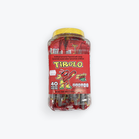 Zumba Pica - Vitro Tirolo, 2.3 Lbs, Jar with 40