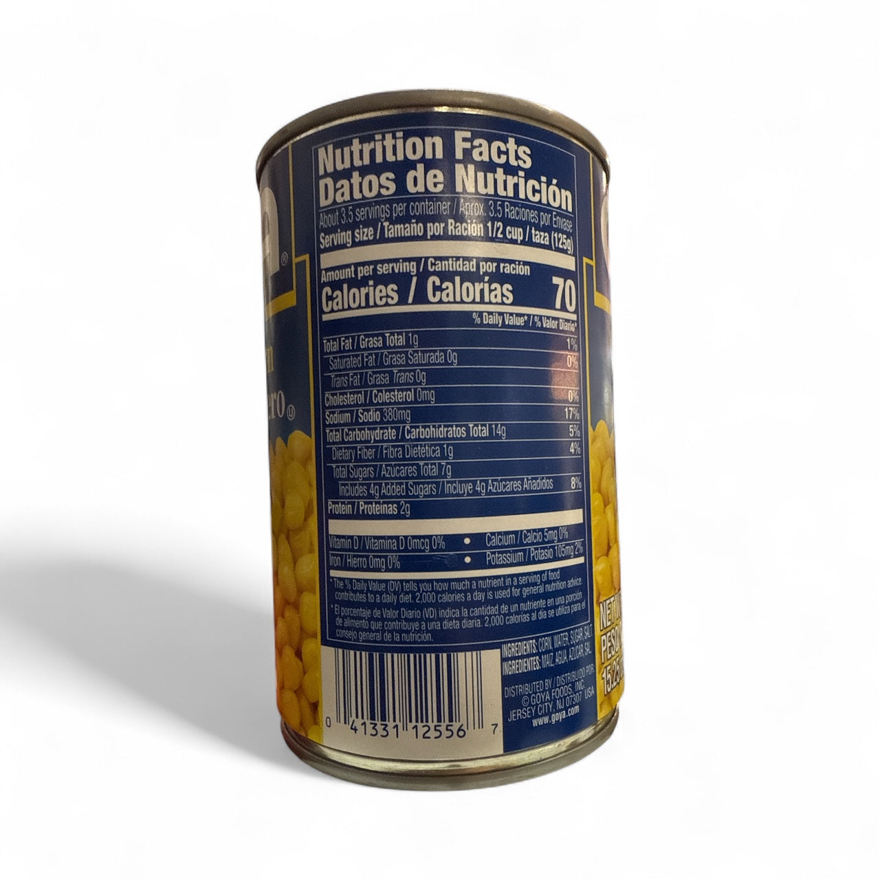 Goya- Whole Kernel Corn, 15.25 oz, Single Can