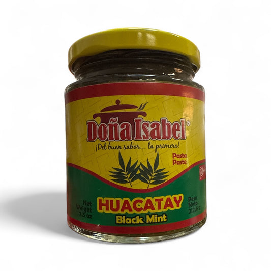 Dona Isabel - Pasta De Huacatay, 7.5 Oz, Single Jar