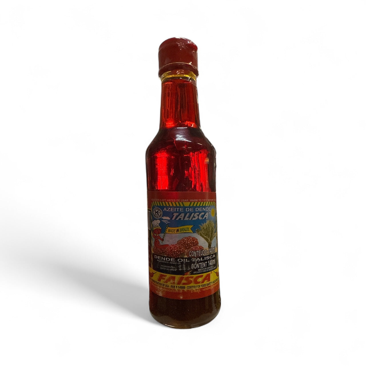 Faisca - Azeite de Dende, 140ml, Bottle