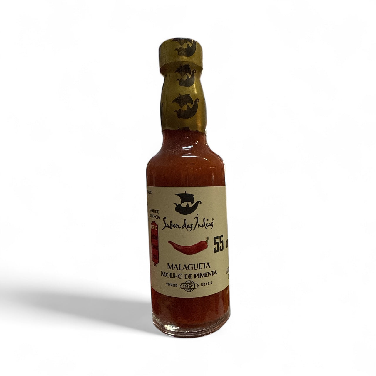 SDI - Mini Molho de Pimenta Malagueta, 55 mL, Single bottle