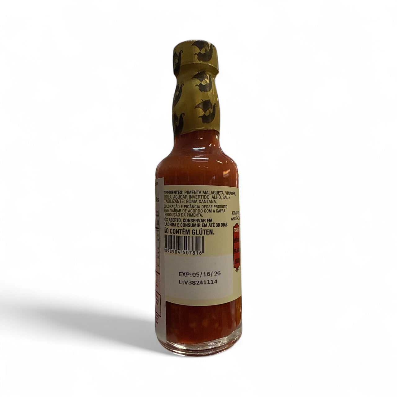 SDI - Mini Molho de Pimenta Malagueta, 55 mL, Single bottle