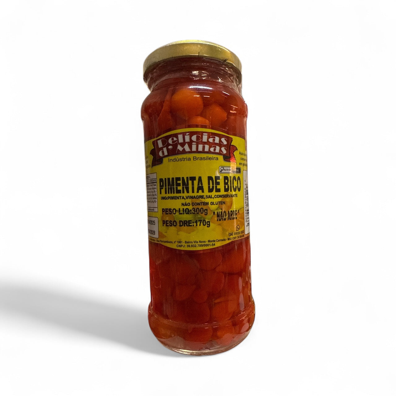 De Minas - Pimenta Biquinho, 170 grs, Single bottle