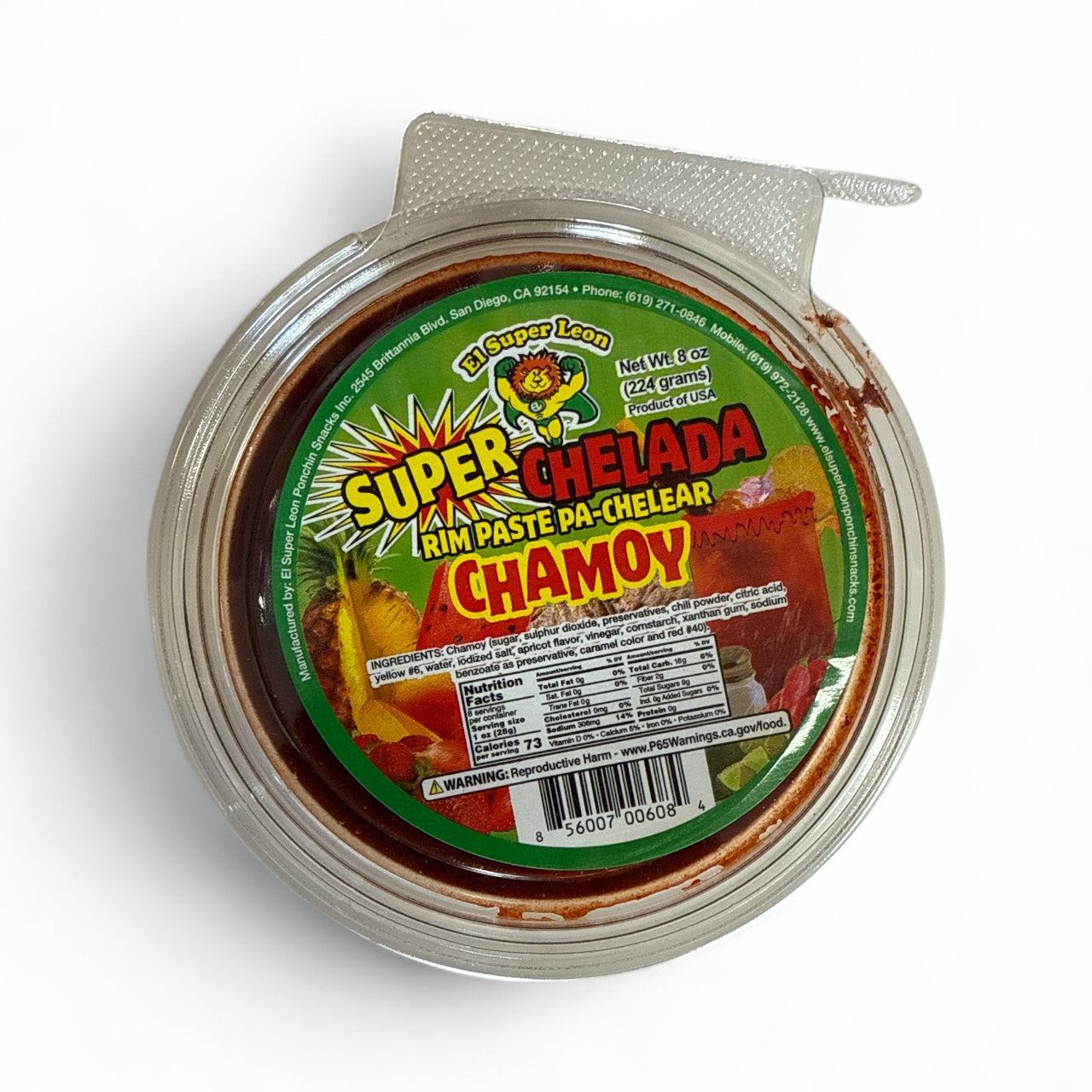 El Super Leon - Super Chelada de Chamoy Rim Dip, 8 oz