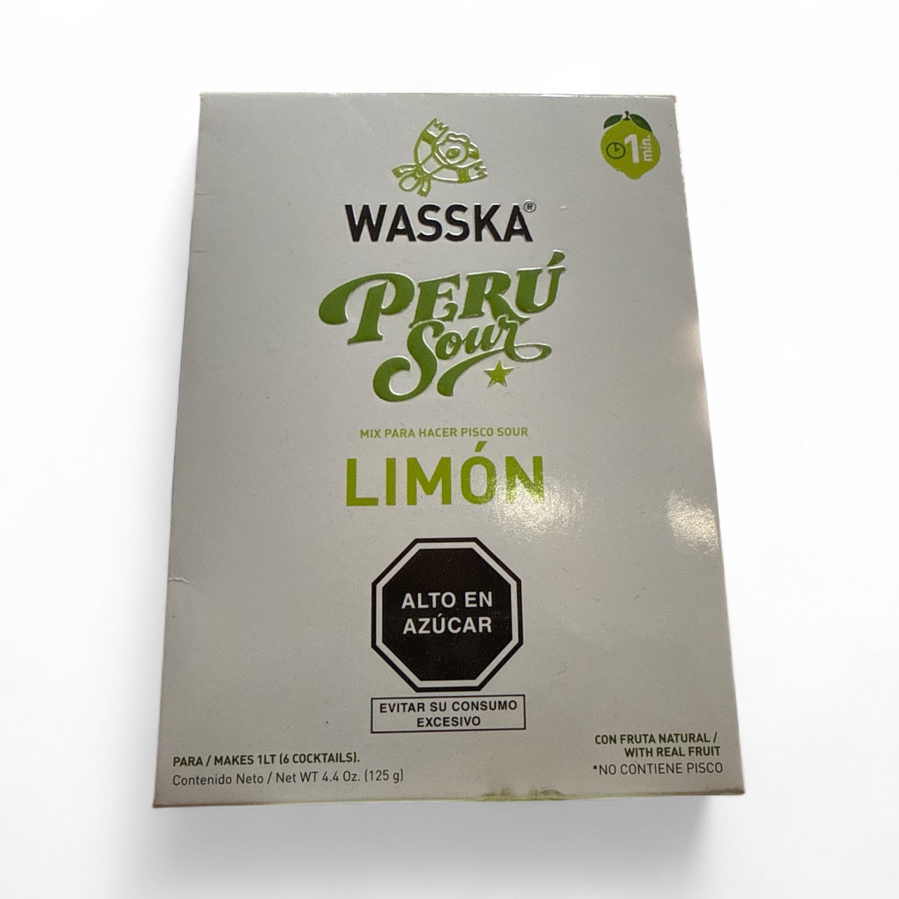 Wasska- Pisco Sour Limon Mix, single box