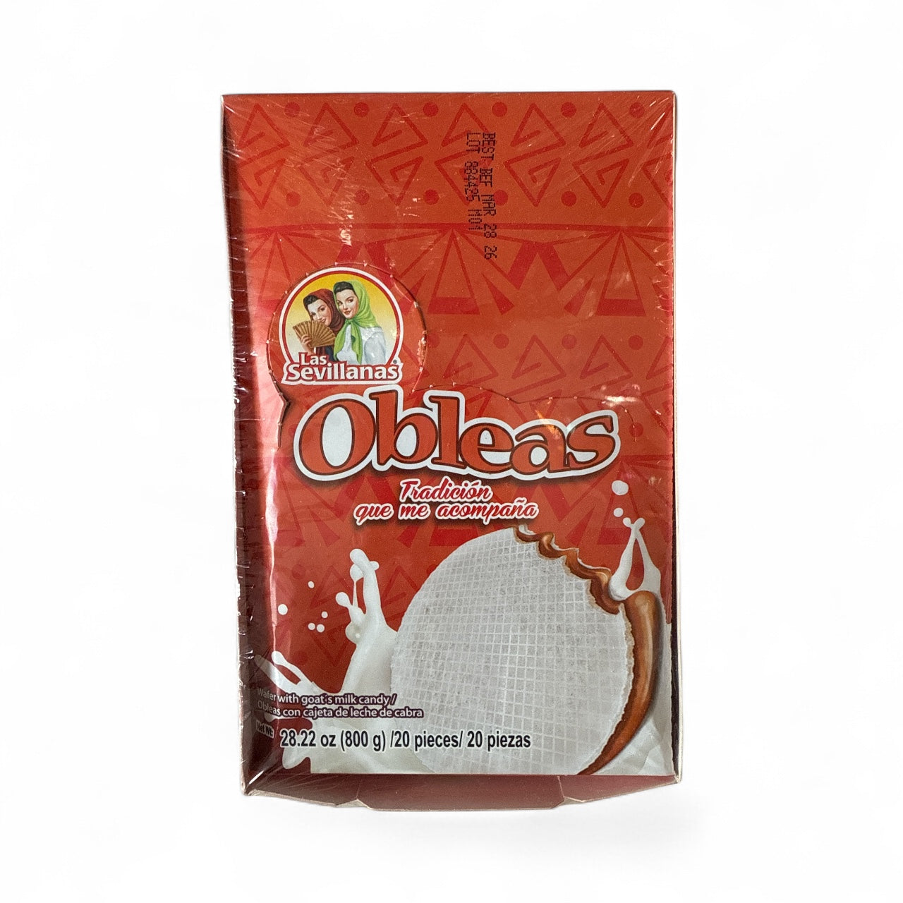 Sevillanas - Obleas Medium Wafer, Pack of 20