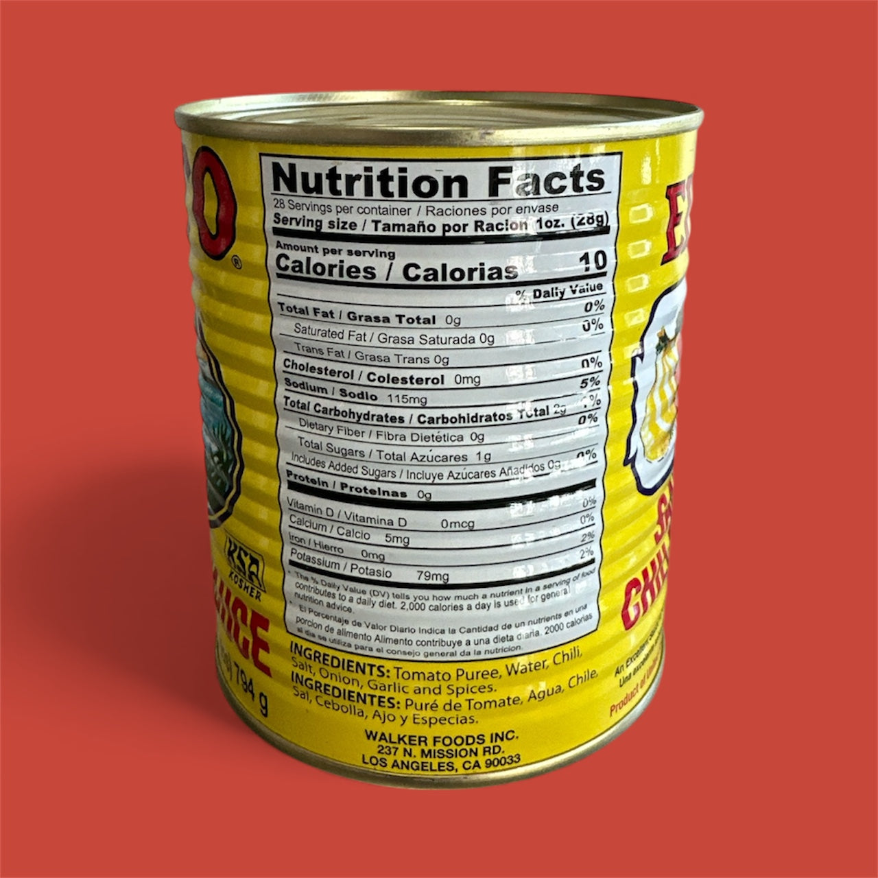 El Pato - Hot Tomato Sauce, 28 oz