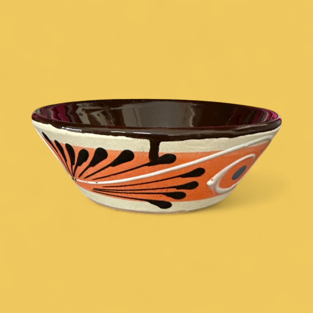 La Mexicana- Plato Pozolero Engobe