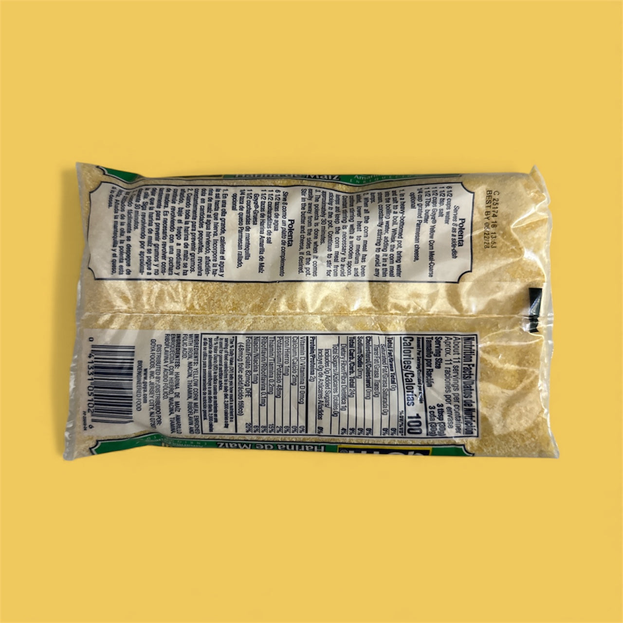 Goya- Coarse Corn Meal, 12 oz