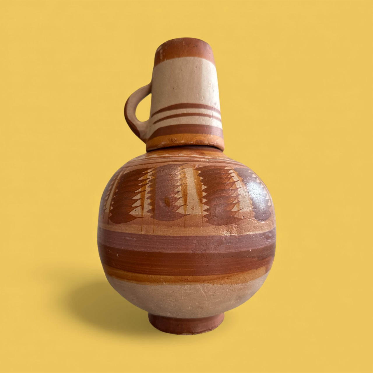 Botellon de Barro c/taza, 4 qrts