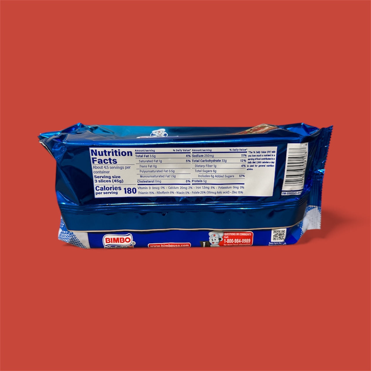 Bimbo - Pan tostado clasico, 7.41oz