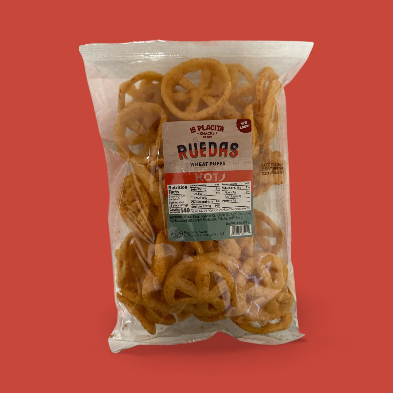 La Placita - Ruedas hot, 3 oz